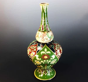 MERAVIGLIOSO, GRANDE RARO XIX. VASO INFLUENZA PERSIANA CENTURY ROYAL BONN - Foto 1 di 9