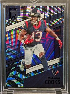 BRANDIN COOKS 2022 Panini Donruss Elite Football Black Parallel Prizm SSP 1/1