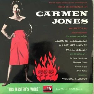 CARMEN JONES - Original Soundtrack: V. A. (UK HMV  CLP 1034 / Mono) - Imagen 1 de 3