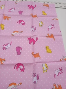 Caturday Windham Fabrics by Felice Regina COTTON Quilt Fabric 18x22 Sold Out - Picture 1 of 9