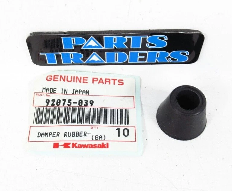 Amortecedor de borracha genuíno NOS Kawasaki 92075-039 A1 A7 ER650 H1 S1 - Imagem 1 de 1