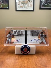 2023 Topps Dynamic Duals David Ortiz Manny Ramirez Booklet Auto /5 RED SOX HOF