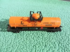 HO LIONEL 0815200 Lionel Orange Tank Car - Very NICE!!! - Picture 1 of 6