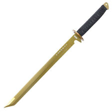 Defender-Xtreme 26" Stainless Steel Gold Blade Sword with Sheath - (K1020-61-GD)