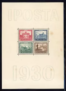 Germania 1930 Scott# B33 come nuovo VF/XF gomma originale mai incernierata con piccole macchie💥 - Foto 1 di 2