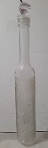 Don Ramon Tequila Reposada geätzte klare Glasflasche 200 ml leer - Bild 1 von 7