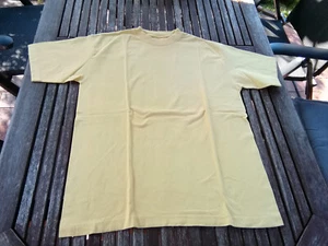 Herren Basic T-Shirt Hemd gelb M 48/50 sehr gut - Bild 1 von 2