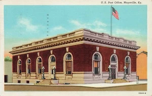 Postcard US Post Office Maysville Kentucky KY 1948 - Picture 1 of 2