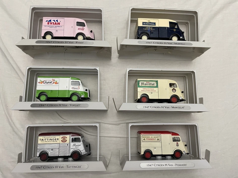 Matchbox Models of Yesteryear A Taste Of France Complete 6 Car Lot - Image 1 of 4