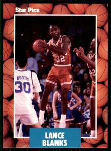 1990-91 Star Pics Lance Blanks Basketball Cards #69