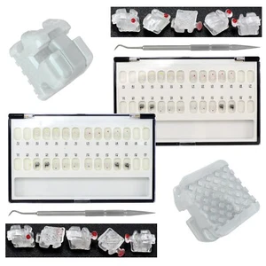 Soportes dentales Ormco Damon ortodoncia autoligable cerámica transparente Roth MBT 022 - Imagen 1 de 48