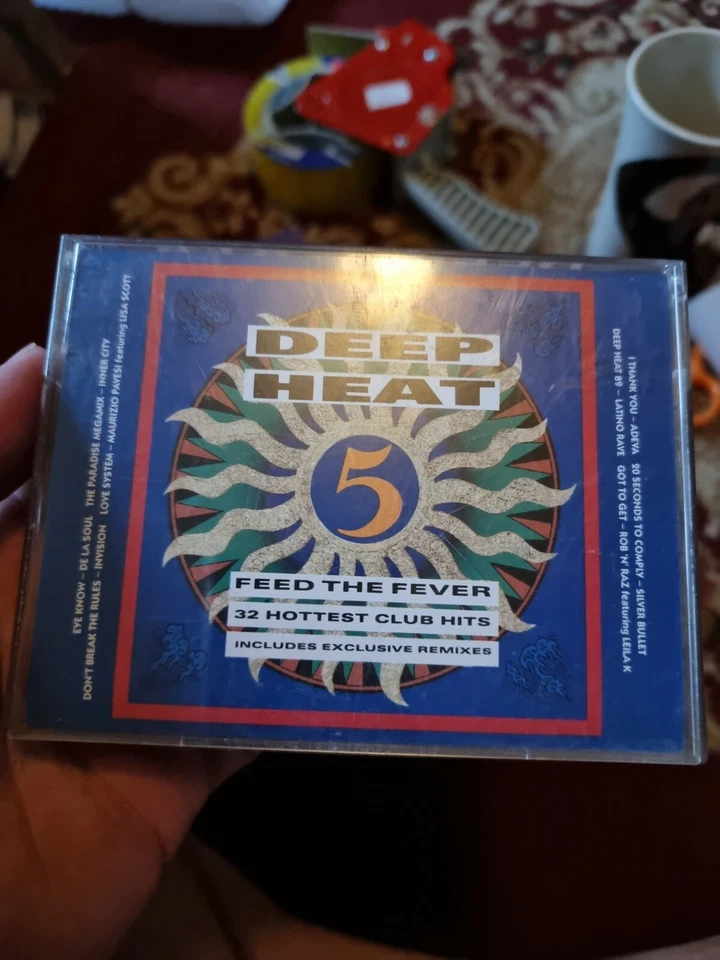 Deep Heat 5 Feed The Fever Double  Cassette Tape - Image 1 of 1