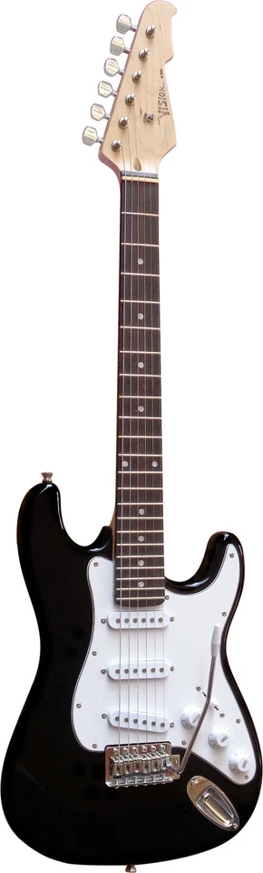 MSA VISION EK 303 E-Gitarre für Kinder - Schwarz
