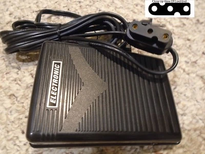 FOOT CONTROL PEDAL 3-prong style Pfaff 30, 130, 230, 290, 332, 338 (Old Style) - Image 1 of 3
