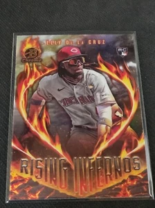 2024 Bowman - Rising Infernos #RI-1 Elly De La Cruz (RC) - Picture 1 of 2