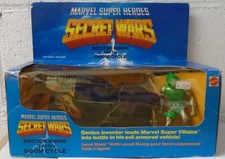 Marvel Secret Wars Doctor Doom Cycle With Dr Doom Figure Mattel Set (MIB) RARE!