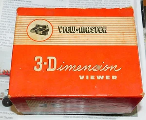 VIEW MASTER 3-DIMENSION VIEWER + 4 REELS - Picture 1 of 3