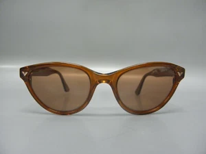 OCCHIALI DA SOLE VICTORY COLLECTION VICKIE CAT EYE MARRONI 48-20-140 DISPLAY - Foto 1 di 3