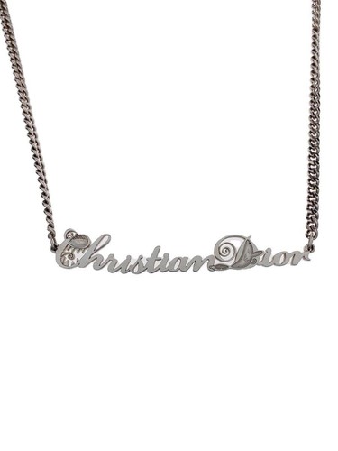 Collana Christian Dior 21ss X Kennyscharf SLV No Top Uomo 5022 22204 25 Usata