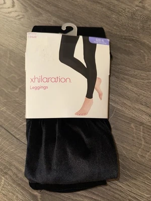 Xhilaration Mujer Negro Terciopelo Hasta el Tobillo Tiro Medio Leggings Talla XL NUEVO Foto 1 de 4