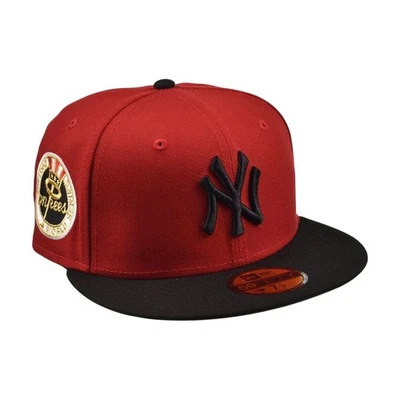 New Era New York Yankees World Series 1962 59Fifty Men's Fitted Hat Red-Black - Image 1 of 4