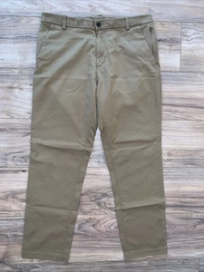 Lululemon ABC Casual Pants (HEMMED), Men's 33 x 28” (size tag missing), Beige - Picture 1 of 8