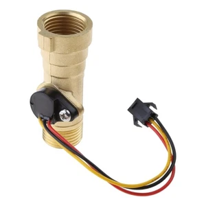 Flow Sensor G1/2 Water Flow Hall Sensor Switch 1-25L/min- Flow Meter - Picture 1 of 8