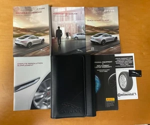 2016 2017 Jaguar F Type Owner’s Manual - Complete Set F-Type - Picture 1 of 1