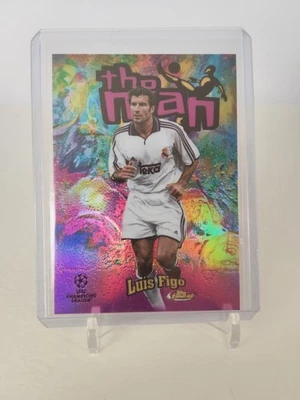 Luis Figo Topps Finest 2023 The Man Real Madrid CF - Imagen 1 de 4