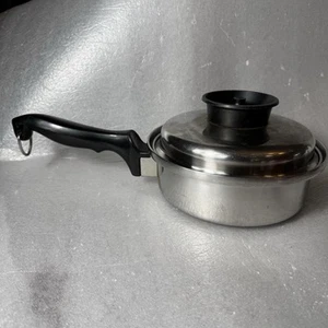 Chef’s Ware Townecraft Skillet 1.5 Quart T304 Stainless W/ Lid - Picture 1 of 11