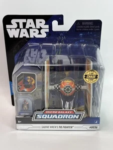 Star Wars Micro Galaxy Squadron Sabine Wren Tie Fighter Chase 1 de 5000 Raro Sin usar, en caja - Imagen 1 de 12