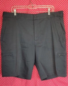 Pantalones Cortos de Carga de Golf Nike Para Hombres Dri Fit Azul Marino Swoosh Talla 38 W39" L10" - Imagen 1 de 3