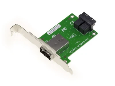 Plate Of Conversion SAS SFF8644 SFF8643 Minisas SFF-8644 SFF-8643 - Image 1 of 2