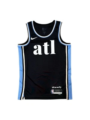 *NUEVO* Camiseta Nike Atlanta Hawks Negra Edición City Equipo Talla Grande, $120 Minorista Foto 1 de 2