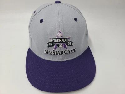 Vintage Colorado Rockies 1998 All Star Game New Era 59Fifty Fitted 7 1/2 Hat Cap - Image 1 of 4