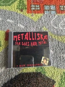 Metalliska Ska Does Hair Metal Rick Springfield CD Hard To Find Dr Evil Records - Bild 1 von 4
