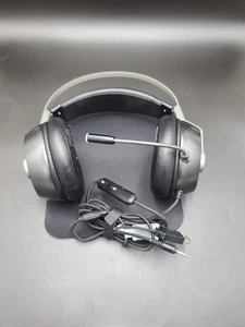 Auriculares para juegos con cable Mpow de 3,5 mm con luces LED y micrófono sonido envolvente - Imagen 1 de 8