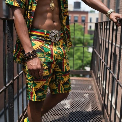 Uomo Donna Metallo Argento Moda Cintura Fibbia Rotondo Spinning Bandiera Colori - Immagine 1 di 4