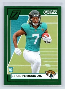 Brian Thomas Jr. Rookie 2024 Zenith #114 Two Minute Drill Jaguars RC 3-15 - Picture 1 of 2