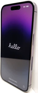 Apple iPhone 14 Pro (5G) A2650 - Desbloqueado 1 TB Púrpura *FUNCIONA: DESGASTE DE LA CÁMARA* - Imagen 1 de 10