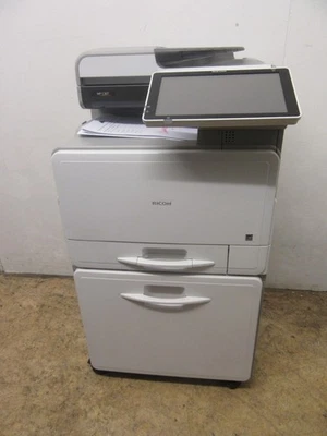 Ricoh C307  Printer AND Cabinet High Toner Colour A4 MFP Very Low Count WARRANTY - Image 1 of 4