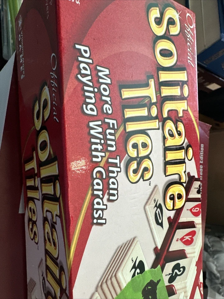 Juego de azulejos solitario vintage de Winning Moves - Edición 2002 - ¡Completo! Foto 1 de 3