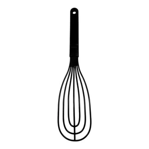 CALPHALON Plastic Nylon Balloon Flat Whisk 13" - Black Heat Resistant - Picture 1 of 9