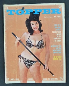 Vintage January 1965 Topper Magazine Men's Gentlemen's Pinup Adult - Picture 1 of 2