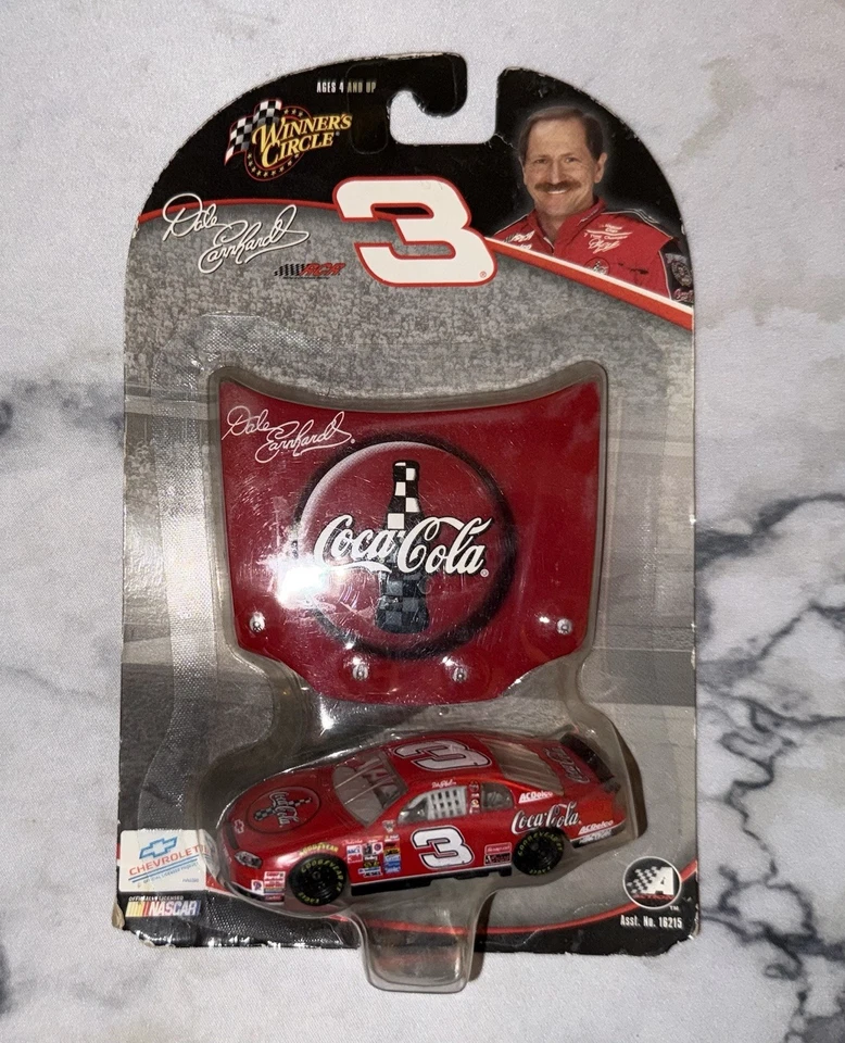 Vintage Dale Earnhardt #3 Coca Cola 1:64th Die Cast Car & Hood 2004 - Image 1 of 1