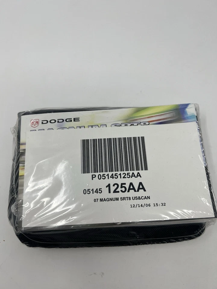 Dodge Magnum SRT8 2007 juego de manual de usuario original del propietario de fábrica Foto 1 de 4