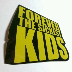 GUITARRA FOREVER THE SICKEST KIDS UNDERDOG ALMA MATER MÁS PEQUEÑA 3x3 PEGATINA - Imagen 1 de 2