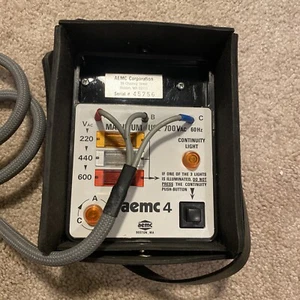 PROBADOR DE RESISTENCIA AL SUELO AEMC 4 700VAC - Imagen 1 de 6
