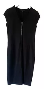 ARMANI EXCHANGE BLACK DRESS SIZE MEDIUM REF CB127~ - Picture 1 of 5