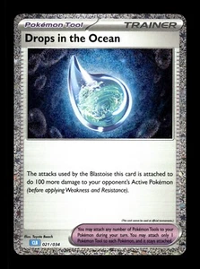 Drops in the Ocean - 021/034 - Trading Card Game Classic - Holo - NM - Pokémon T - Picture 1 of 2